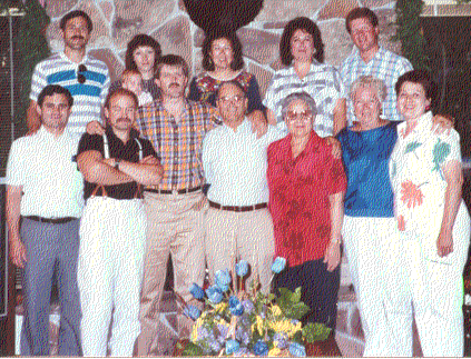 Pauly, Richard, Jeffrey, Sheila, Ed, Lucy, Pauly, Lily, Arlene, Russ,Mary,Marina1988