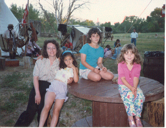 Shannon, Lindsay, Jaynann, Camilla - June 1988