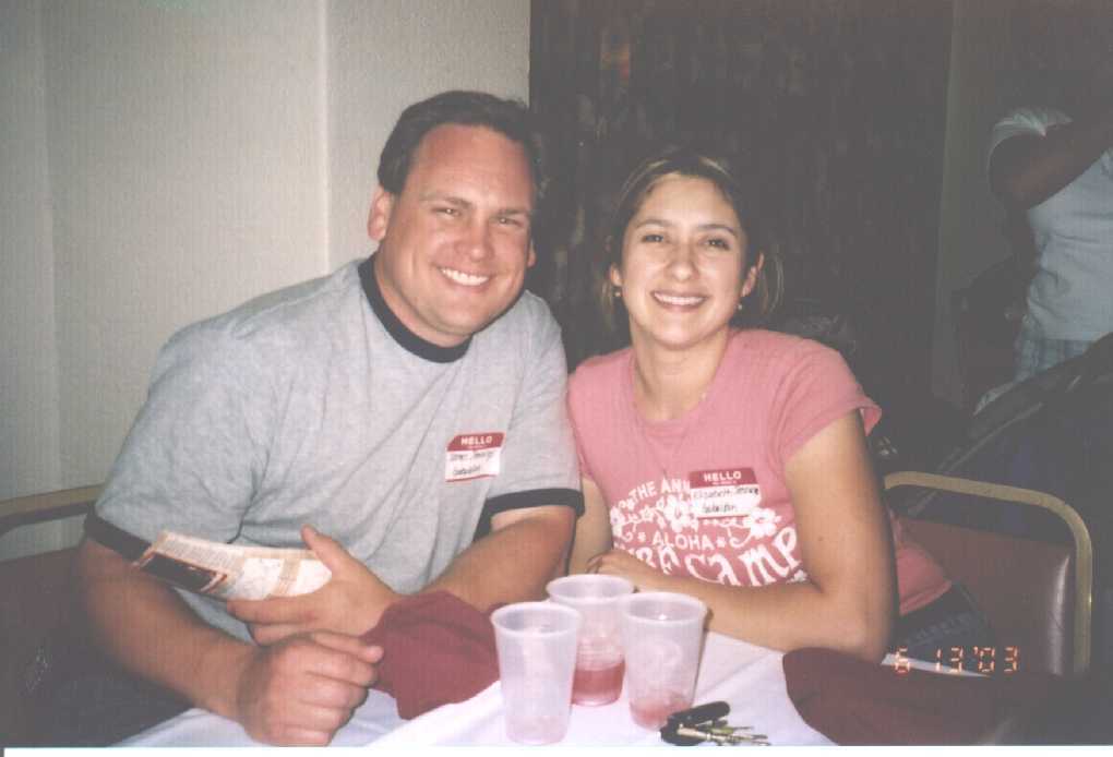 Jim and Elizabeth - June 2003