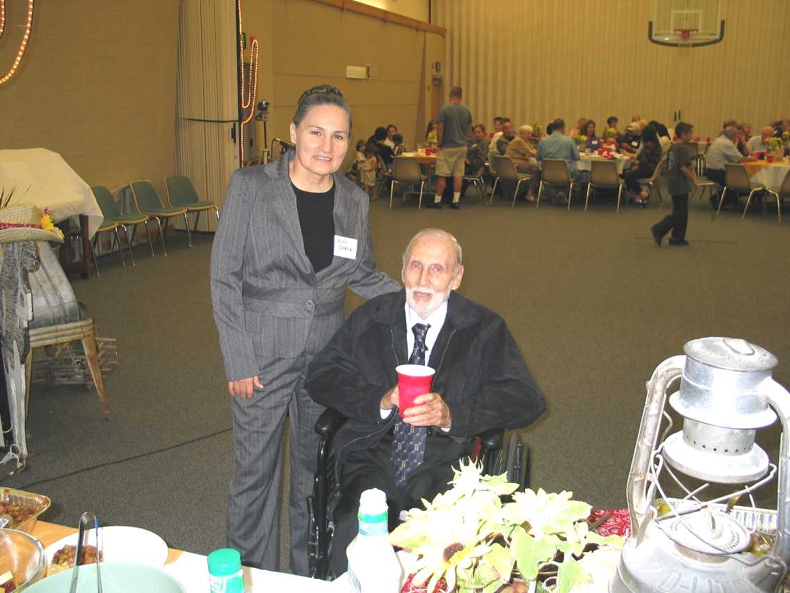 Ruth Amanda and her father, Gustavo Brown