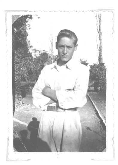 Aaron Saul Brown 1939, fourteen years old