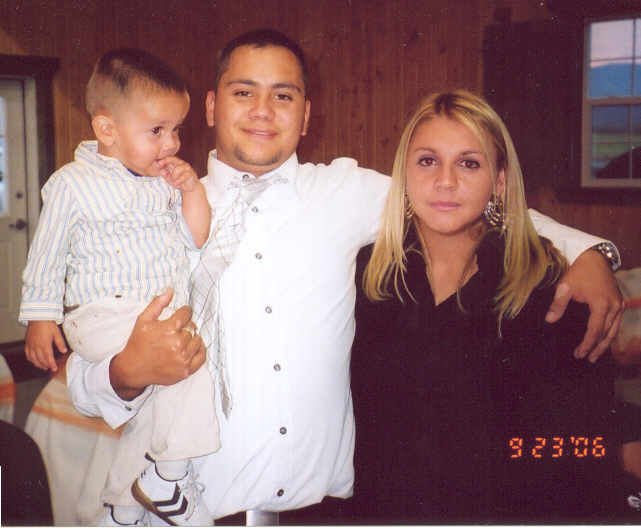 Omar Jr., Omar & Flavia Martinez