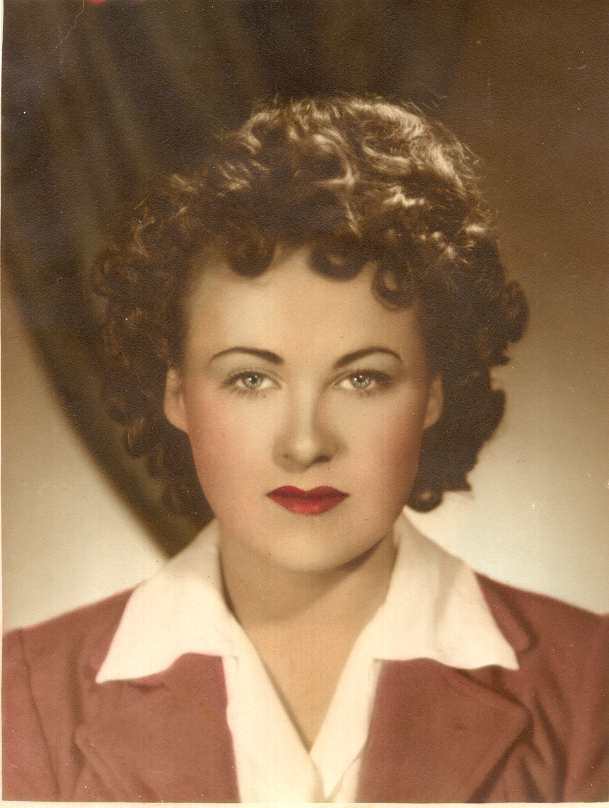 Bertha E. Brown Navas Ferrara c. 1940-1941