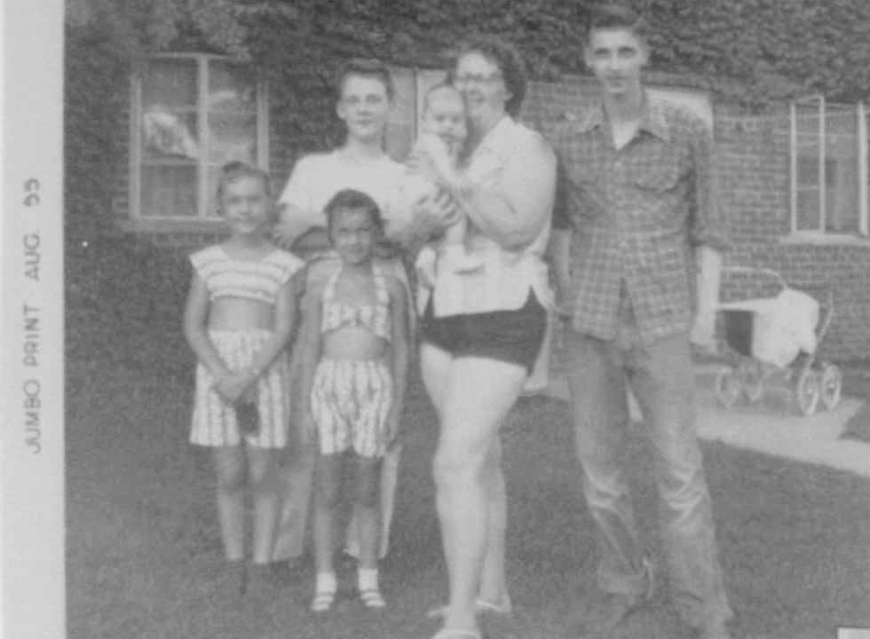 Herman Gardens - Ferrara fam Aug 1955