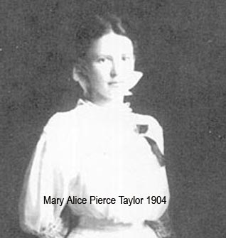 Mary Alice Pierce Taylor 1904 -Eighth grade picture