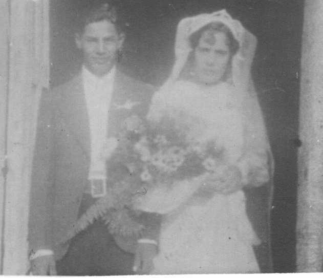 Jose Jesus Ontiveros wed to Soledad Gabaldon September 22, 1935