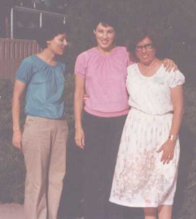 Lilly Sue Brown, Megan Brown, Martha Brown 1962