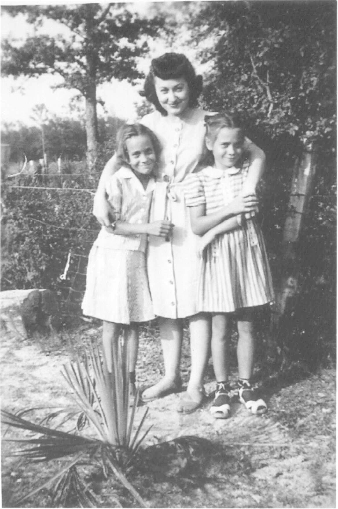 Doris Hawsey with the twins, Corene and Margie Hawsey