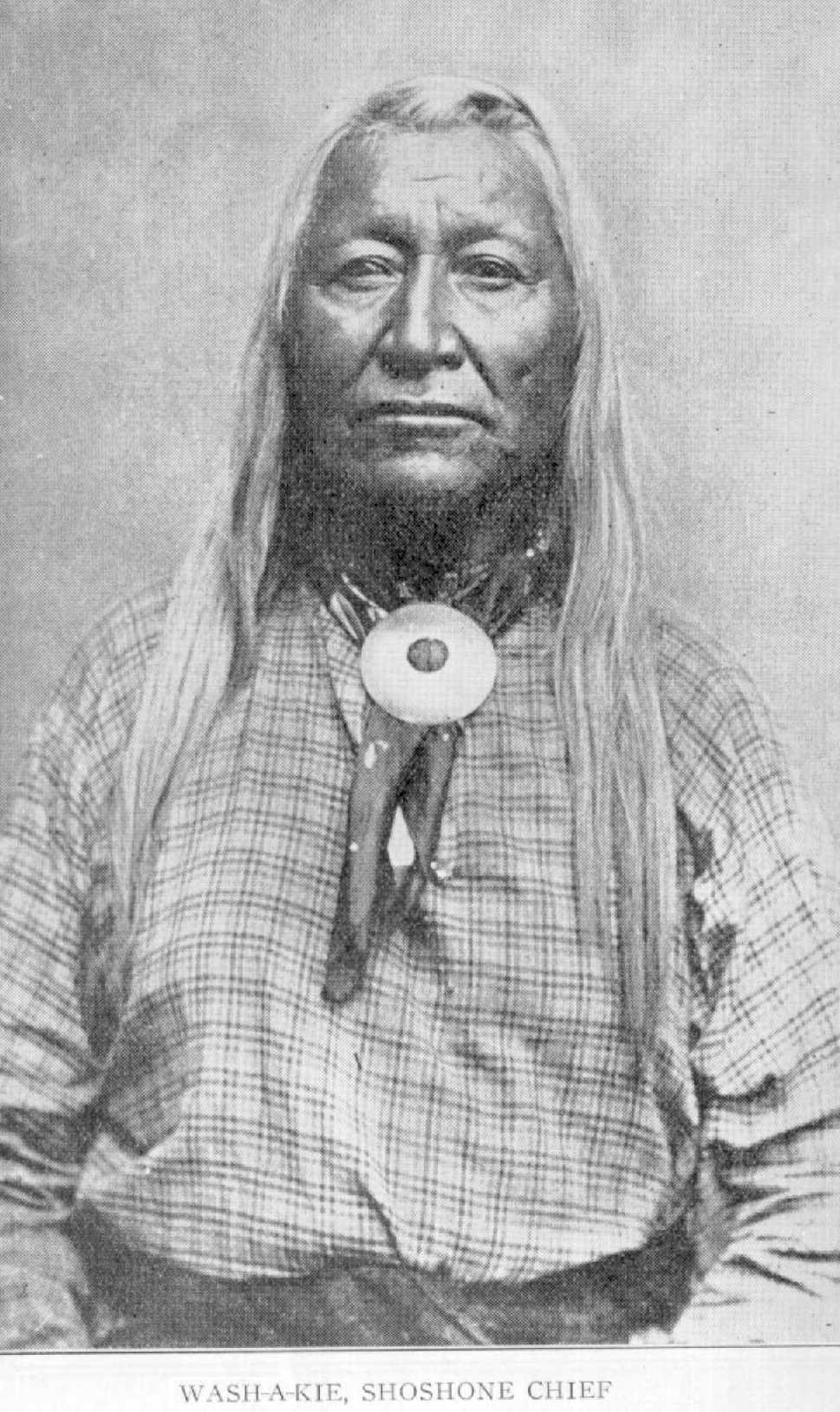Chief Wash-a-kie, Shoshone Chief