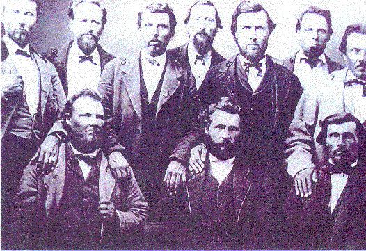 Ten sons of Daneil Brown and Captain James Brown and Martha Stephens