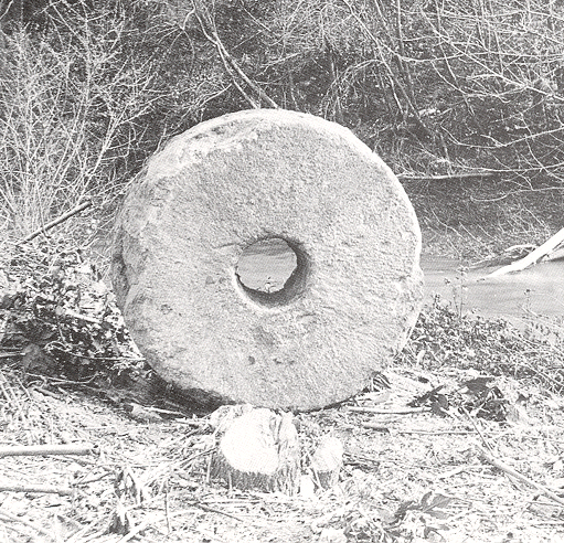 mill stone at Haun's Mill, Caldwell County, Missouri