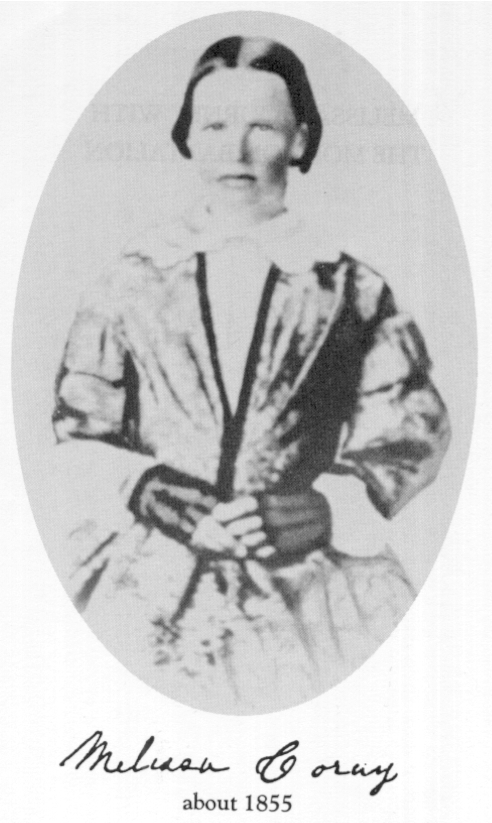 Melissa Burton Coray Kimball around 1855