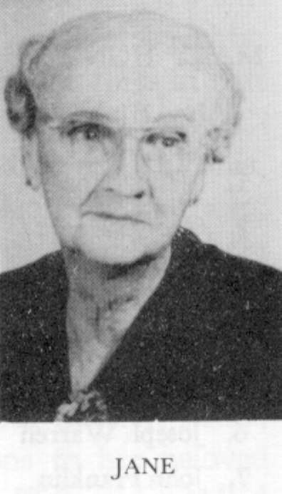 Jane "Jennie" Jeannette Hunt Hillman 1865-1958
