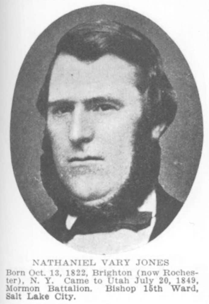 Nathaniel Vary Jones 1822-1863