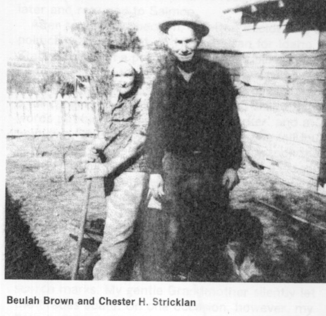 Beulah Brown and Chester H. Sticklan