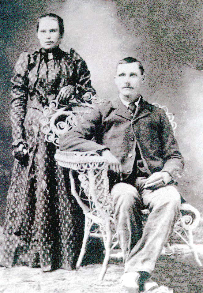 Beulah Matteson and husband Alvin Wilson Brown