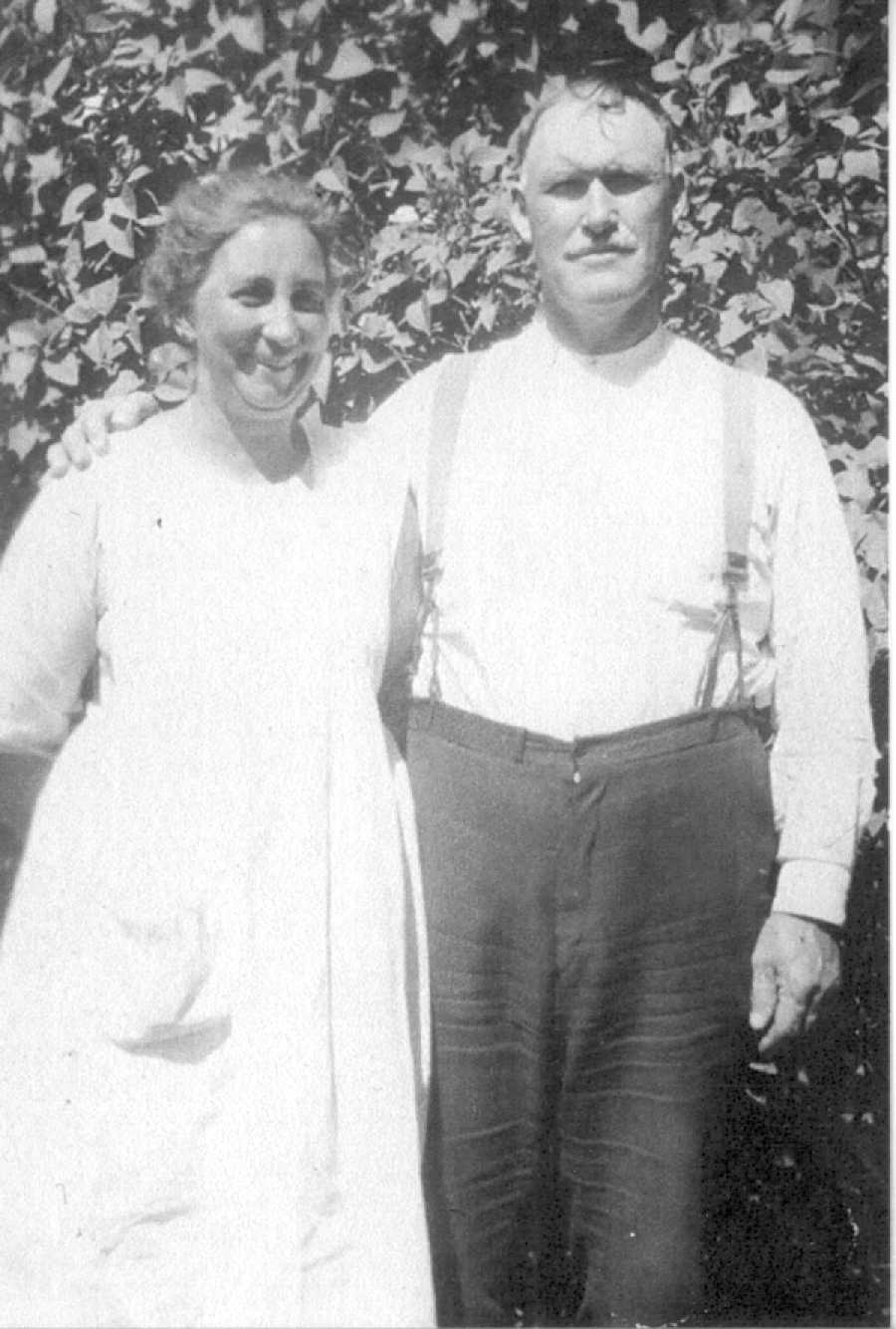 William Louis Brown with second wife Rachael Brown Brown Brown (yes! 3 times Brown)