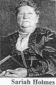 Sariah Holmes Brown 1860-1931