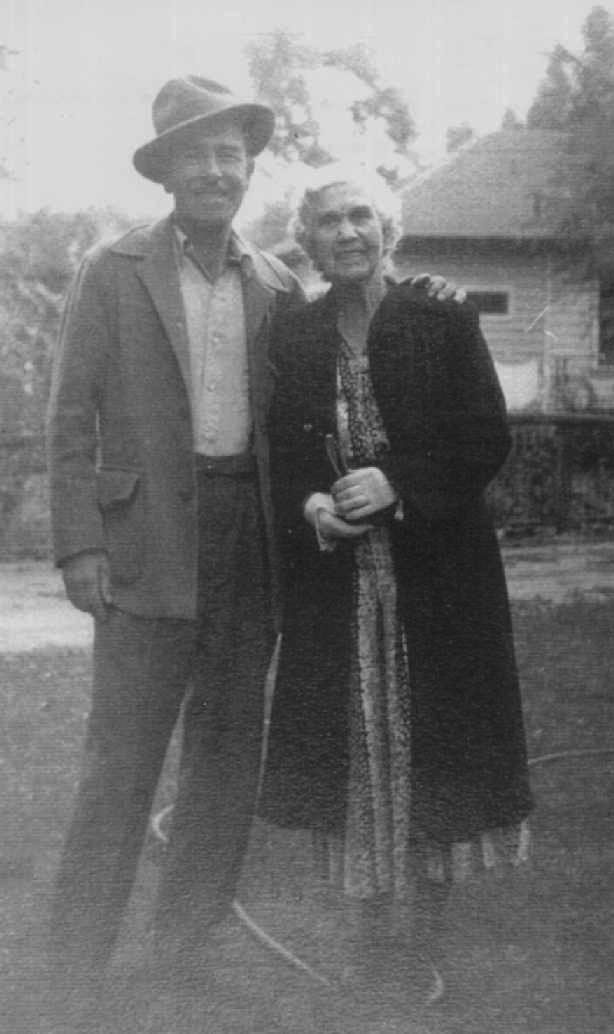 Dimon "Frank" Runnels Brown with Dolly McFerson