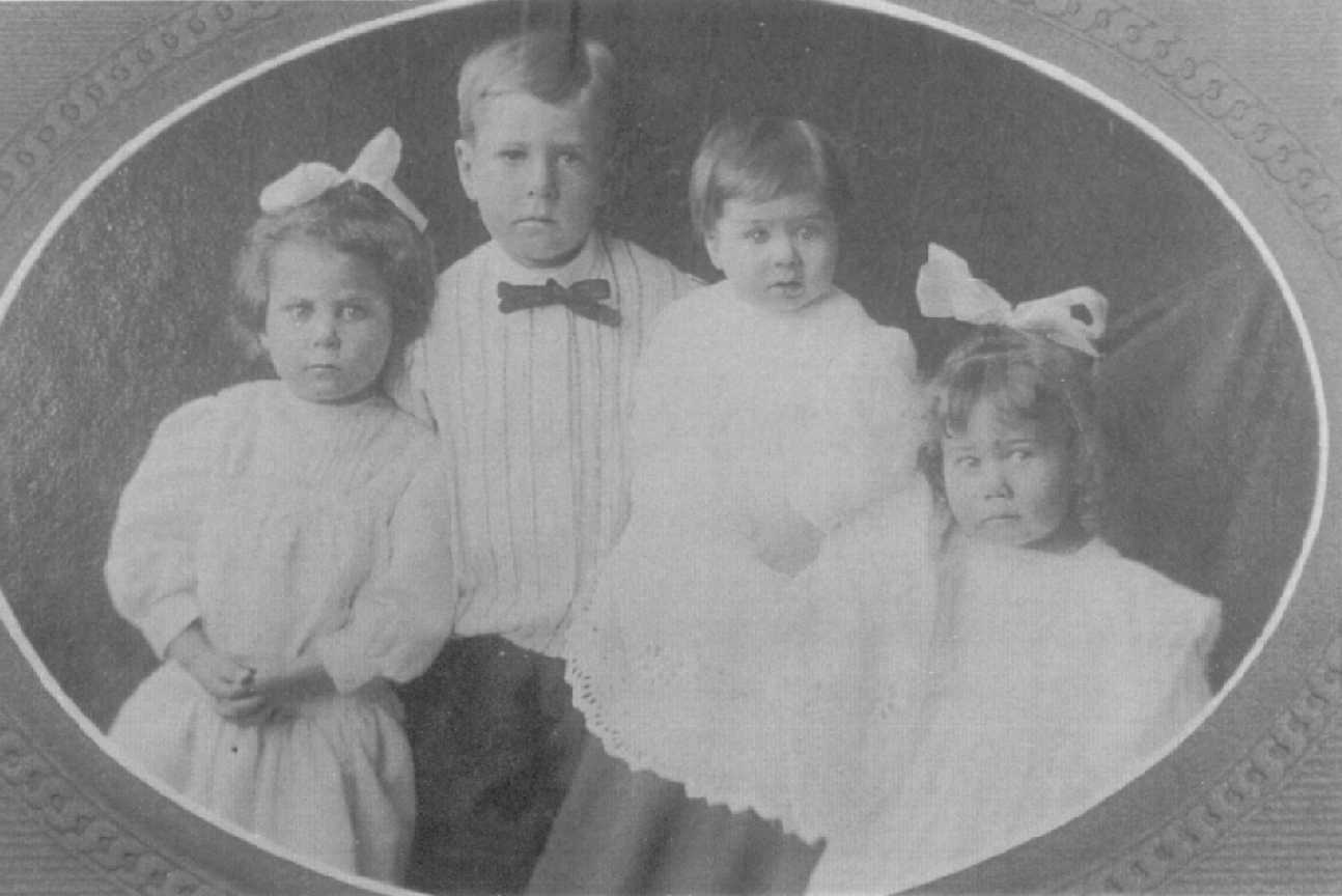 Four of Ella Viola Brown Hale's children