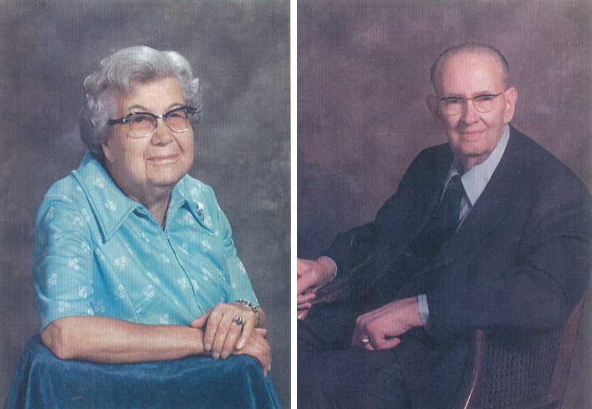 Fannie Leona Brown Clark and Joseph Albert Clark