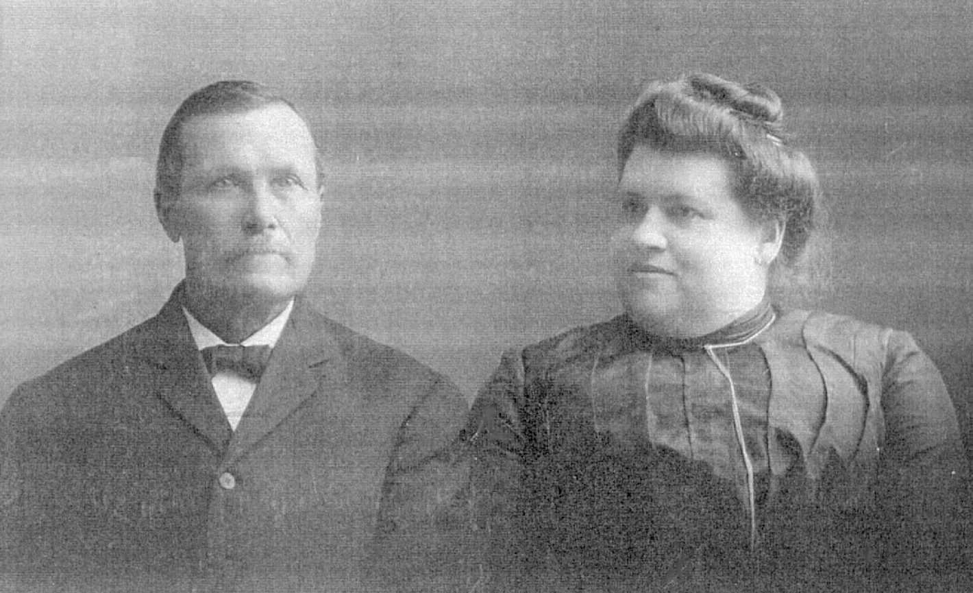 James Morehead Brown and second wife, Matilda Hornsby Brown, c. 1902