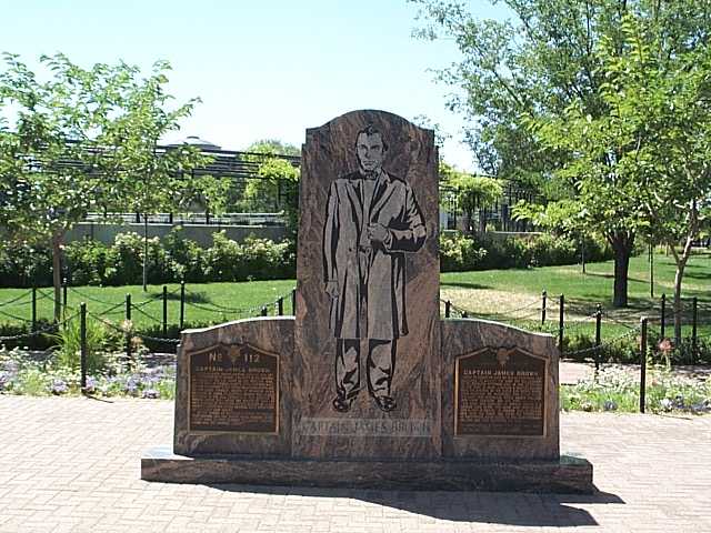 Captain James Brown 1801-1863 Ogden Monument