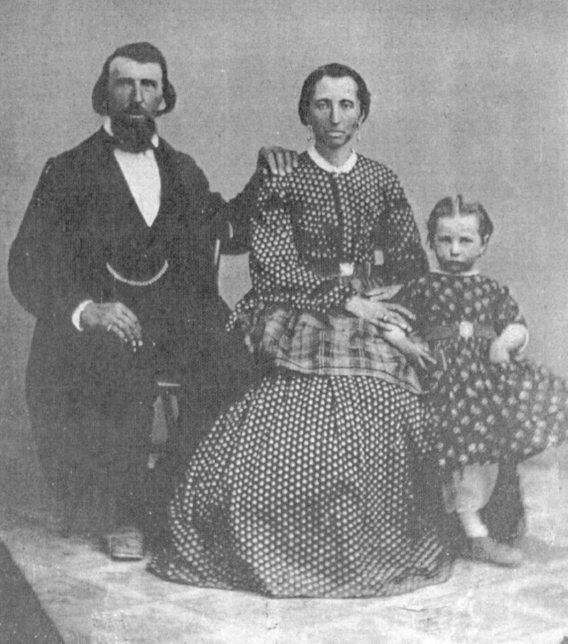 George G. Snyder with wife, Elsie Jacob Snyder Snyder c. 1867