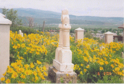 Snyder Cemetery view to north east