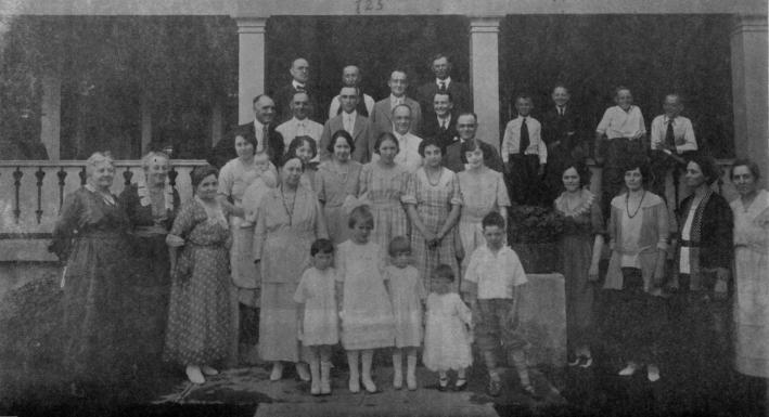 Family Reunion in Ogden July 10, 1920