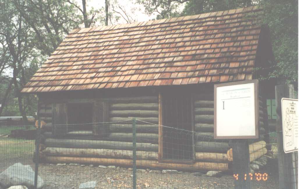 Cabin at Sutter's Mill built c. 1847