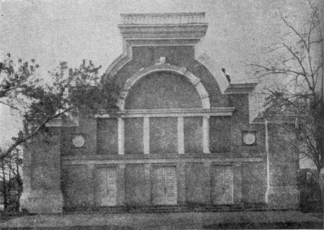 Ogden Tabernacle remodeded with bricked in front windows