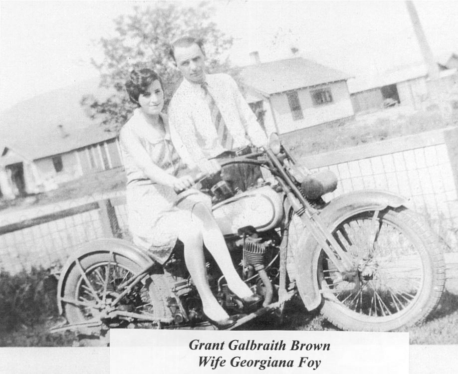Georgiana M. Foy Brown and husband Grant "Duke" Brown