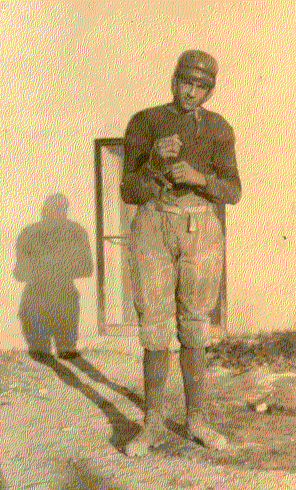 James Duncan Brown c.1920 - Footbal at Mesa High School