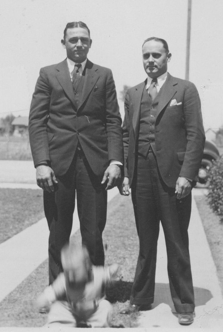 James Duncan Brown (28) and Dewey Brown c. 1932
