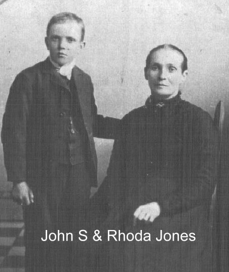 John Sargent and his mother, Rhoda Jones Sargent