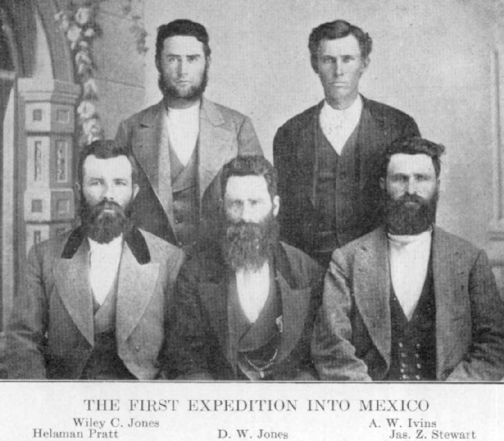 The First LDS Missionaries sent into Mexico 1875