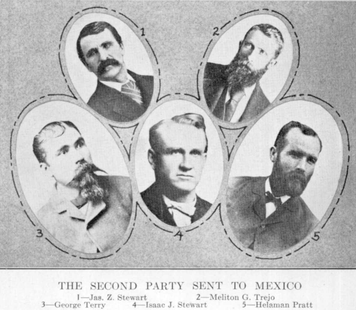 Second  LDS Missionaries sent into Mexico 1878