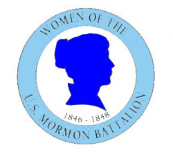 Women of the Mormon Battalion - Auxiliary logo