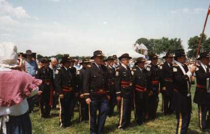 1997 Mormon Battalion passing review