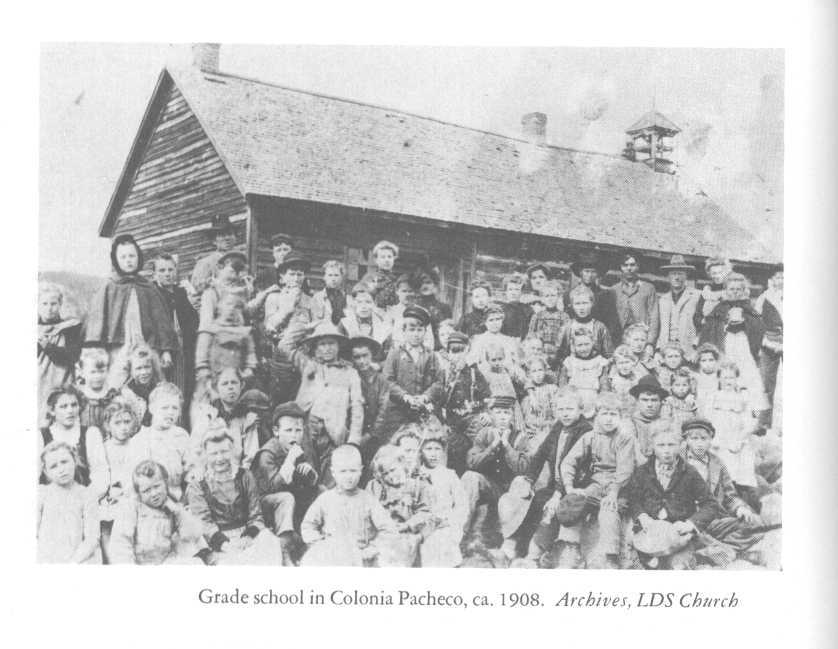 Grade School in Colonia Pacheco, c. 1908