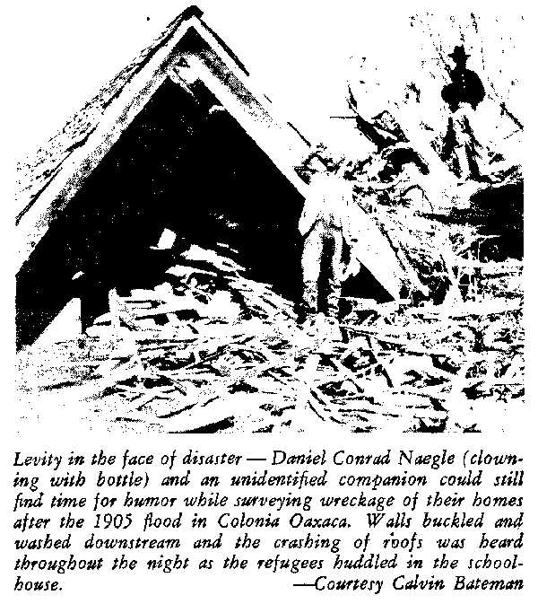 Flood damage in Colonia Oaxaca 1905