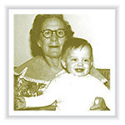 Angela Gabaldon with grandson Jeffrey Ferrara