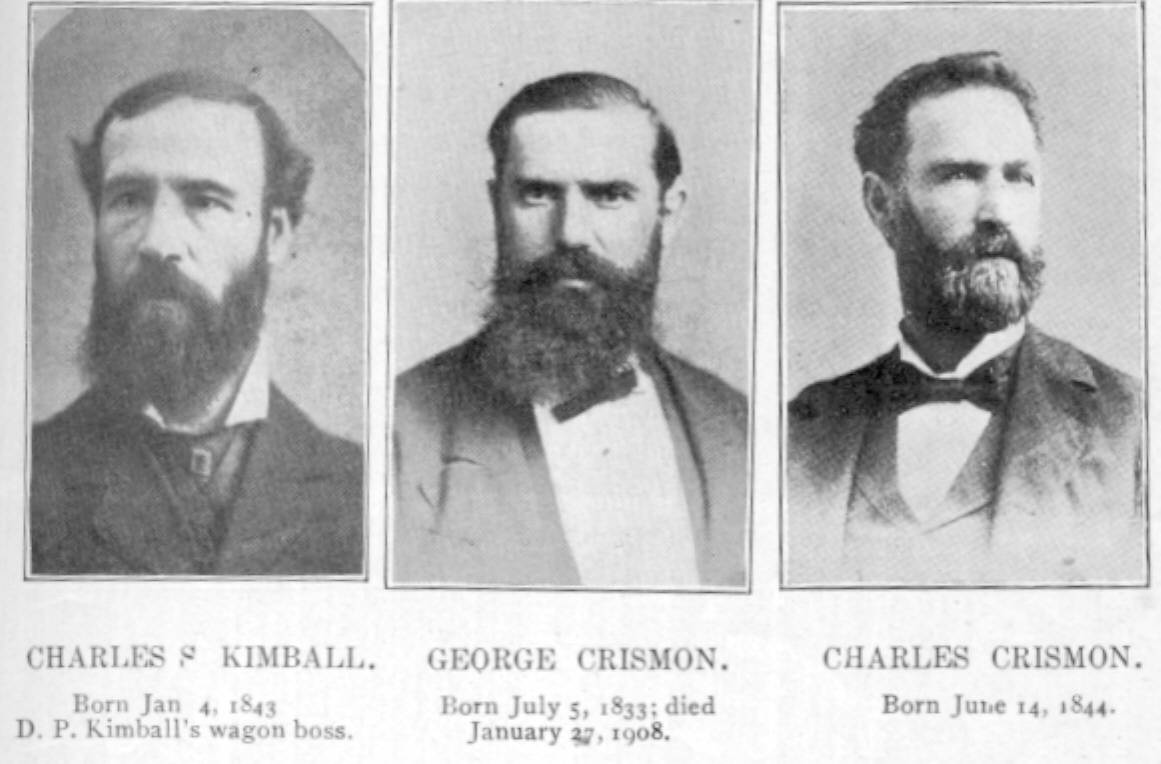 Charles S. Kimball, George Crismon, Charles Crismon