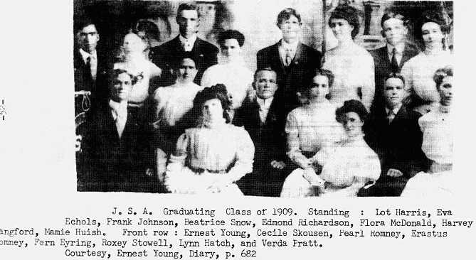 Page 52 Juarez Stake Academy Graduating Class of 1909