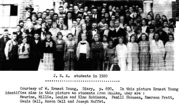 Page 54 Juarez Stake Academy Students in 1920