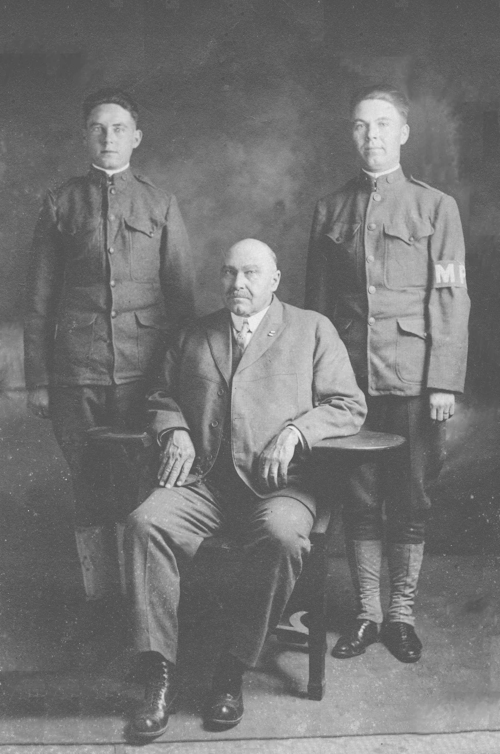 Miles Brown, Orson Pratt Brown, Ray Brown, c. 1913