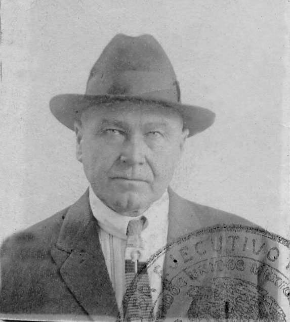 Orson Pratt Brown 1920 passport photo
