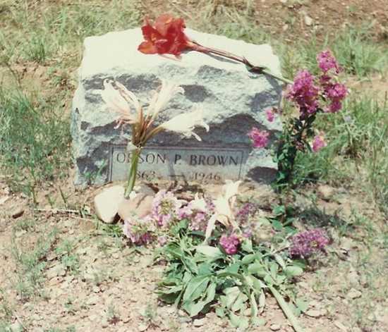 Orson Pratt Brown 1863-1946 Gravestone at Coloia Dublan Cemetery