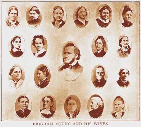 Brigham Young and His 19 Wives